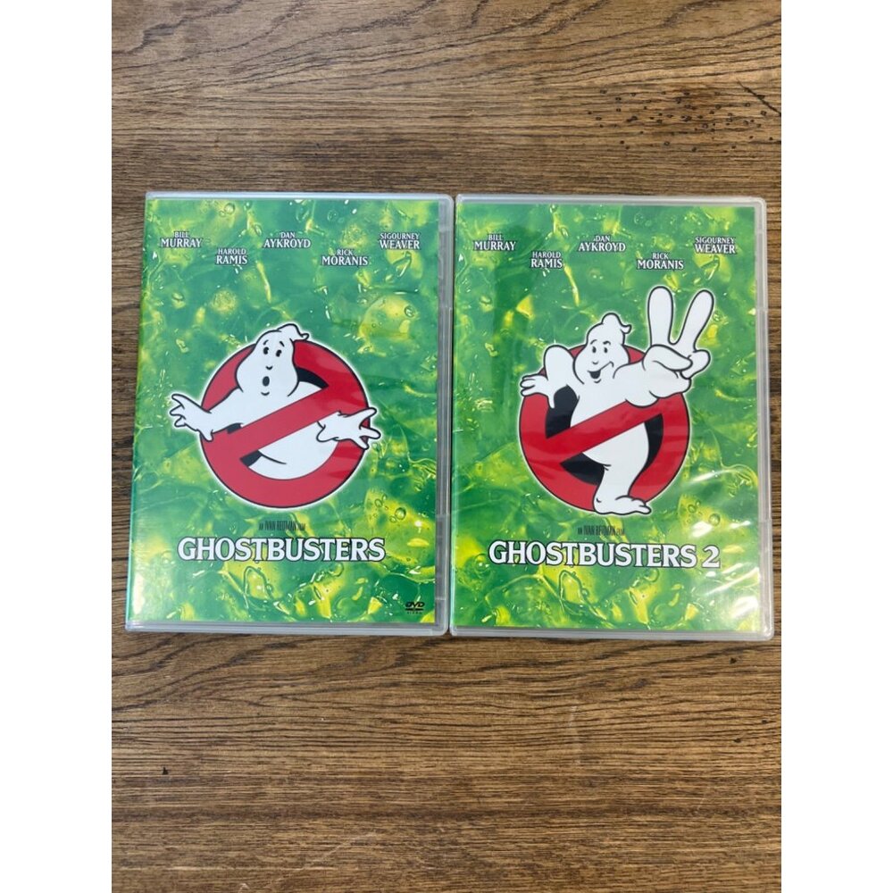 Ghostbusters 1 & 2 DVD Double Feature Comedy Movie Bill Murray Aykroyd Pre-Owned - Picture 4 of 5